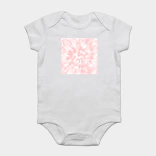 Peach Tie Dye, Coral Tie Dye Baby Bodysuit